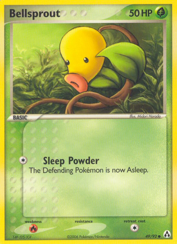 Bellsprout (49/92) [EX: Legend Maker] | Good Games Modbury