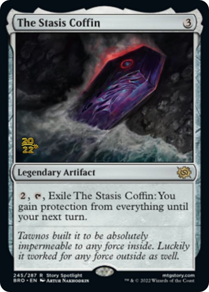 The Stasis Coffin 245s/169 (Prerelease Cards)  - Foil | Good Games Modbury
