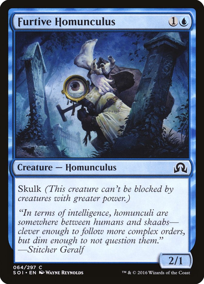 Furtive Homunculus [Shadows over Innistrad] | Good Games Modbury