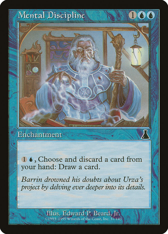 Mental Discipline 37/143 (Urza's Destiny)  | Good Games Modbury