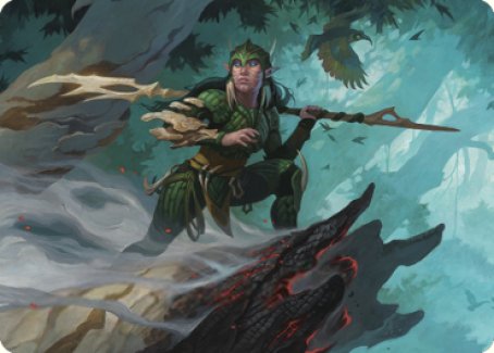 Gwenna, Eyes of Gaea Art Card [The Brothers' War Art Series] | Good Games Modbury
