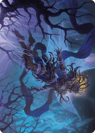 Sleep Cursed Faerie Art Card 8 (Art Series: Wilds of Eldraine)  | Good Games Modbury