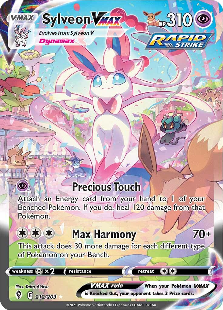 Sylveon VMAX (212/203) [Sword & Shield: Evolving Skies] | Good Games Modbury