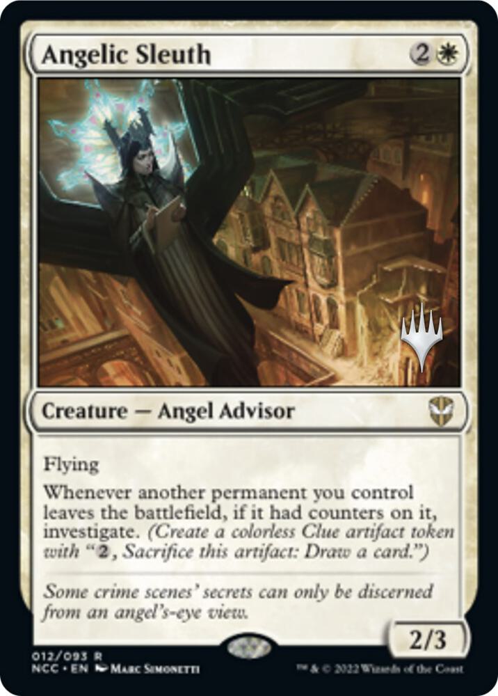 Angelic Sleuth 12p/76 (Promo Pack: Streets of New Capenna)  - Foil | Good Games Modbury