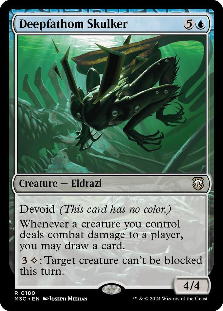 Deepfathom Skulker 180/411 (Commander: Modern Horizons 3)  - Ripple Foil | Good Games Modbury