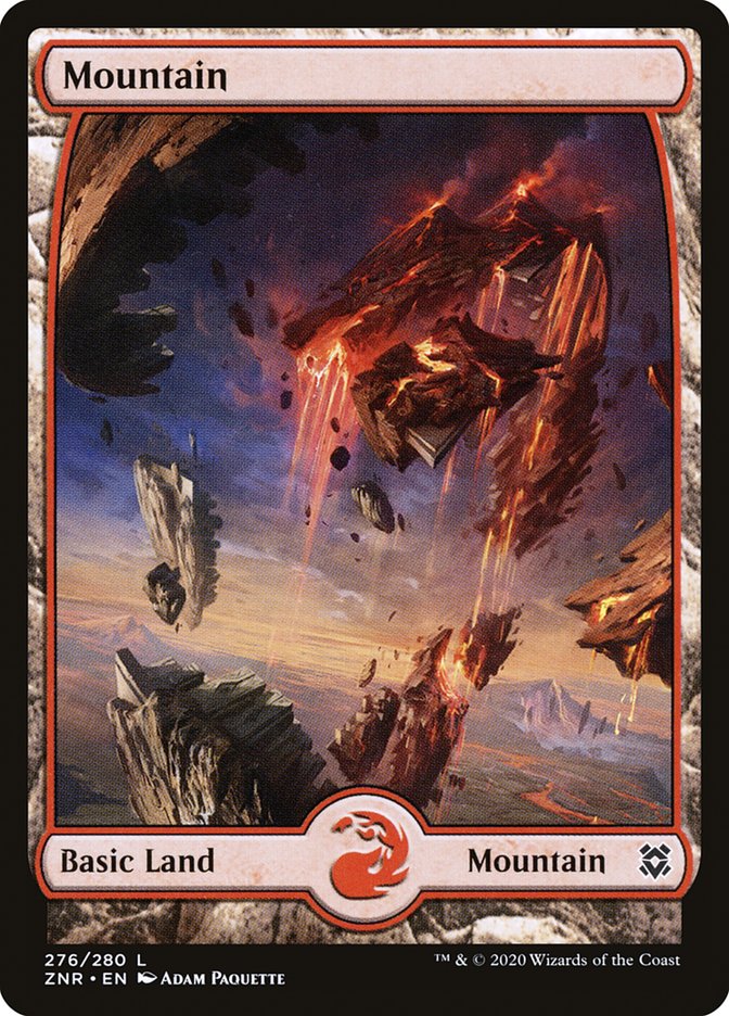 Mountain (276) [Zendikar Rising] | Good Games Modbury