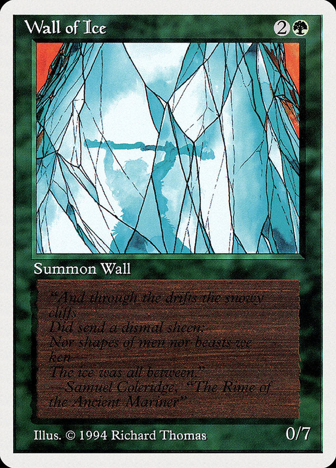 Wall of Ice [Summer Magic / Edgar] | Good Games Modbury