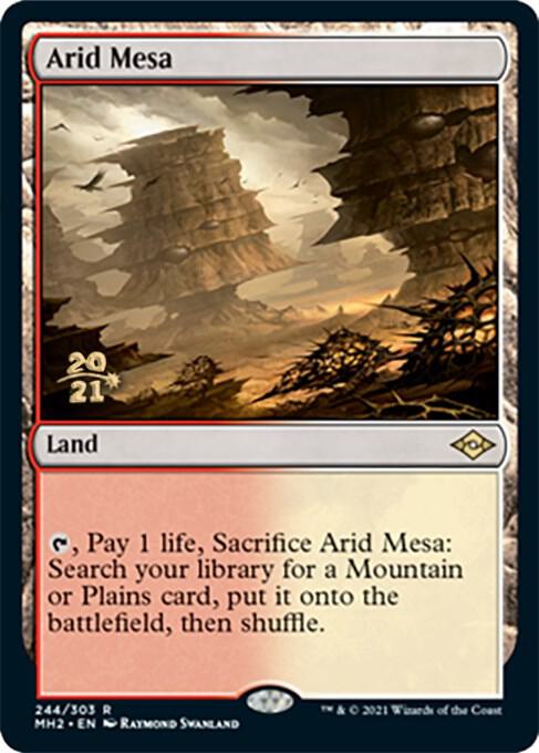 Arid Mesa 244s/86 (Prerelease Cards)  - PreRelease Foil | Good Games Modbury