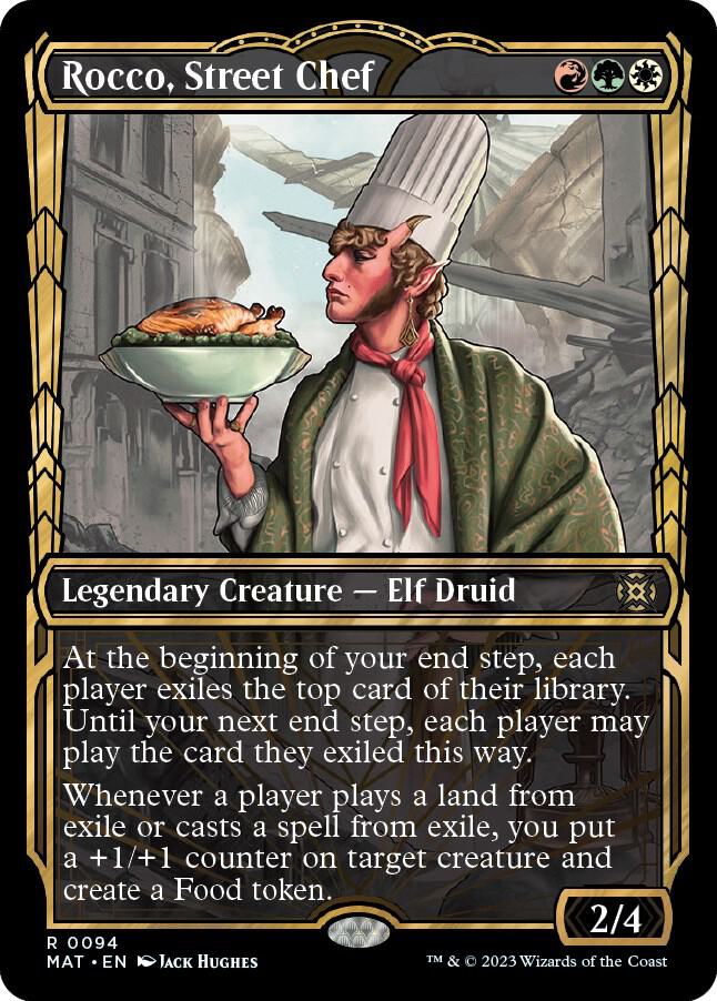Rocco, Street Chef 94 (March of the Machine: The Aftermath)  - Showcase Foil | Good Games Modbury