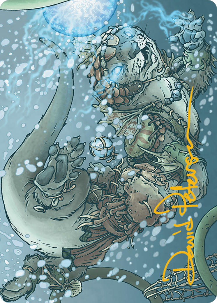 Kitsa, Otterball Elite Art Card (Gold-Stamped Signature) [Bloomburrow Art Series] | Good Games Modbury