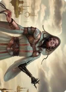 Phyrexian Missionary Art Card 11 (Art Series: Dominaria United)  | Good Games Modbury