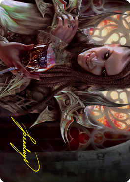 Voldaren Epicure 2 Art Card (Gold-Stamped Signature) [Innistrad: Crimson Vow Art Series] | Good Games Modbury