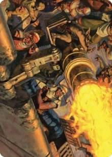 Mana Cannons Art Card 36 (Art Series: Dominaria United)  | Good Games Modbury
