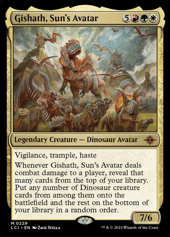 Gishath, Sun's Avatar 229/291 (The Lost Caverns of Ixalan)  | Good Games Modbury