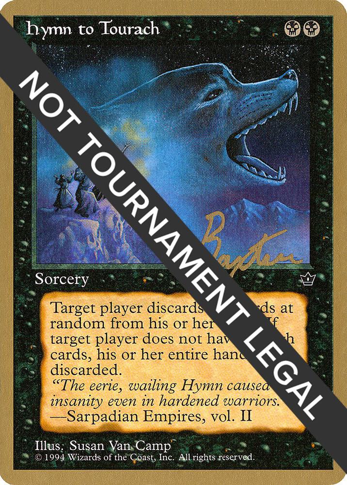 Hymn to Tourach Wolf 1996 George Baxter FEM gb38a/308 (World Championship Decks)  | Good Games Modbury