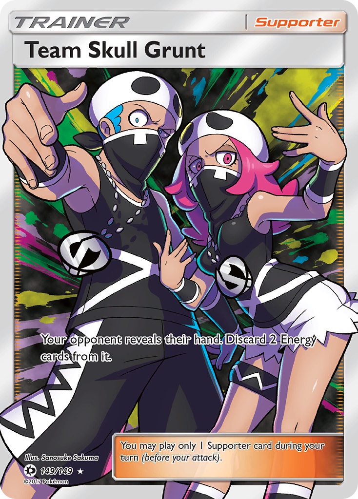 Team Skull Grunt (149/149) [Sun & Moon: Base Set] | Good Games Modbury