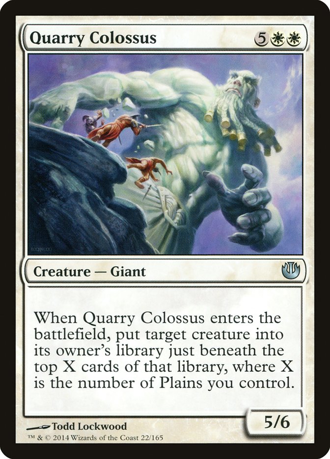 Quarry Colossus 22 (Journey Into Nyx)  - Foil | Good Games Modbury