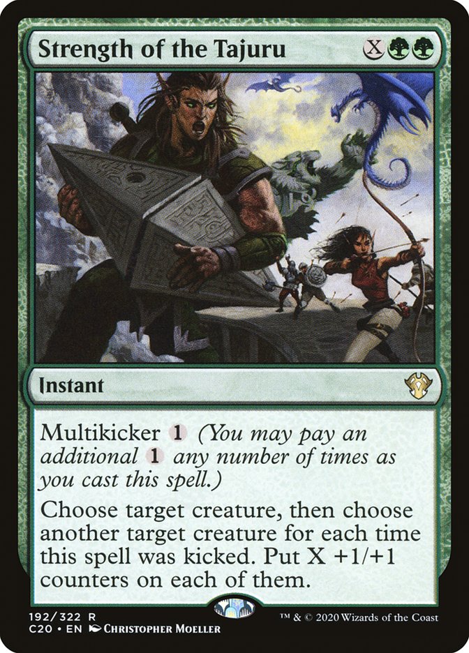 Strength of the Tajuru [Commander 2020] | Good Games Modbury