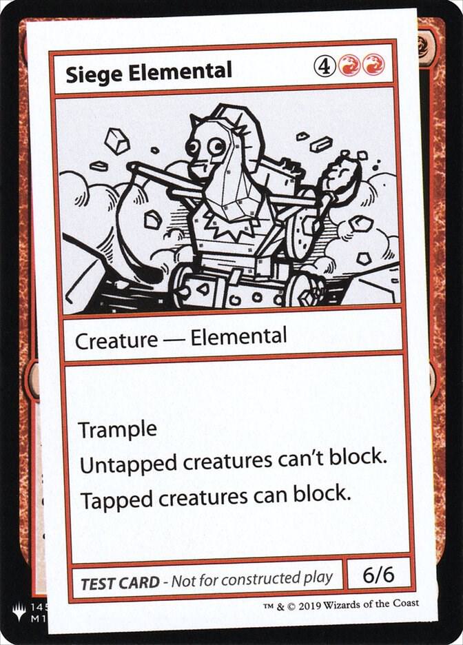 Siege Elemental 64/121 (Mystery Booster: Convention Edition Exclusives)  | Good Games Modbury