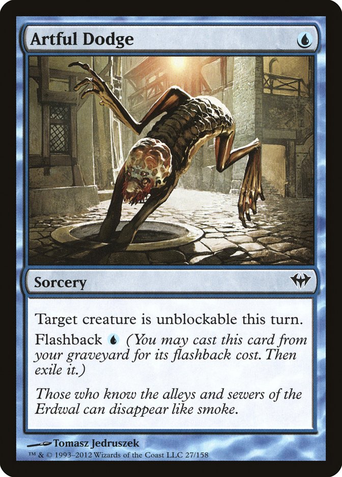 Artful Dodge 27/158 (Dark Ascension)  - Foil | Good Games Modbury