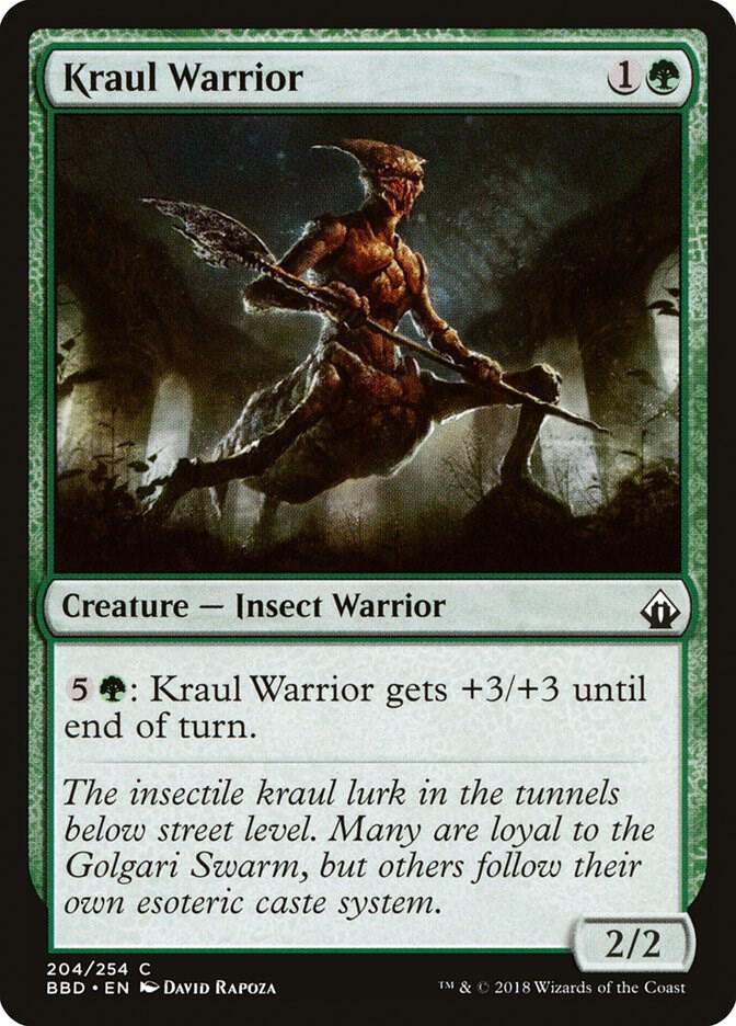 Kraul Warrior 204/254 (Battlebond)  - Foil | Good Games Modbury