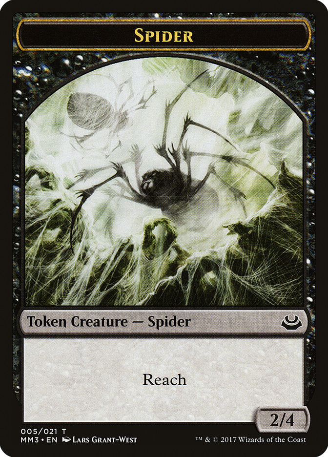 Spider Token [Modern Masters 2017 Tokens] | Good Games Modbury