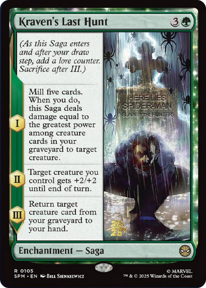 Kravens Last Hunt 105s/73 (Prerelease Cards)  - Foil | Good Games Modbury