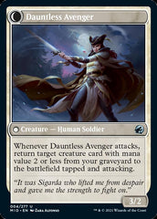 Bereaved Survivor // Dauntless Avenger [Innistrad: Midnight Hunt] | Good Games Modbury
