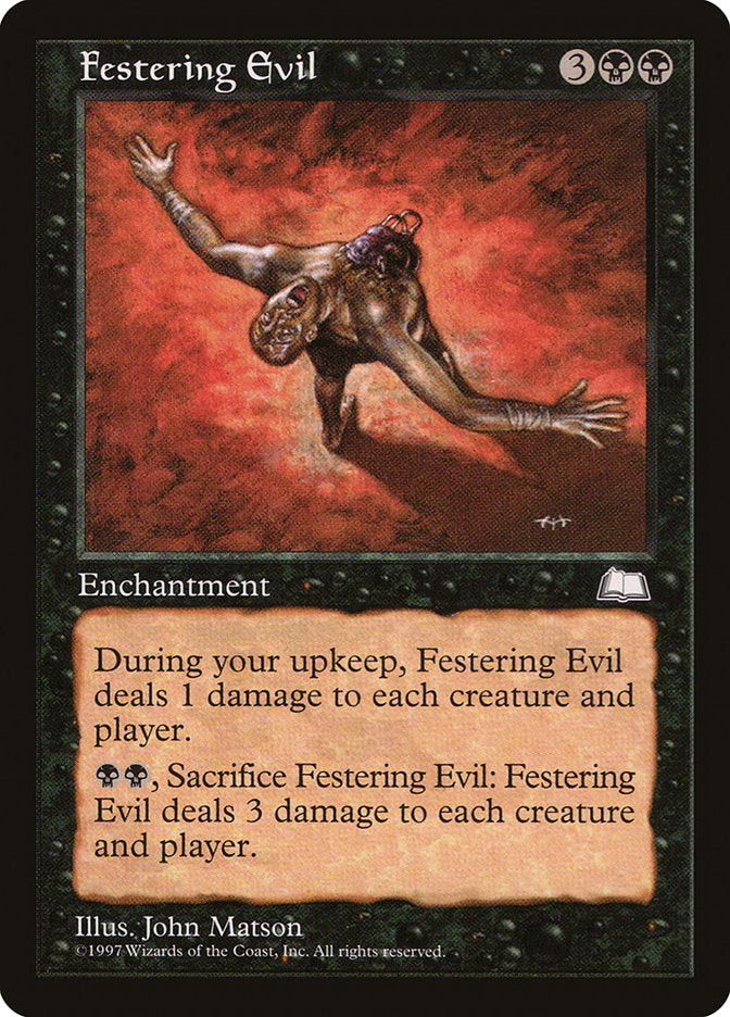 Festering Evil 68/167 (Weatherlight)  | Good Games Modbury