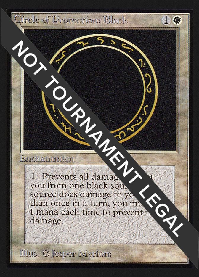 Circle of Protection: Black 10/302 (International Edition)  | Good Games Modbury
