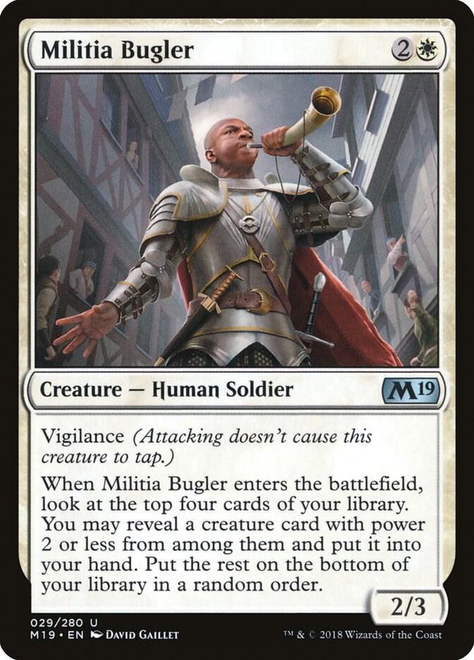 Militia Bugler 29/280 (Core Set 2019)  | Good Games Modbury