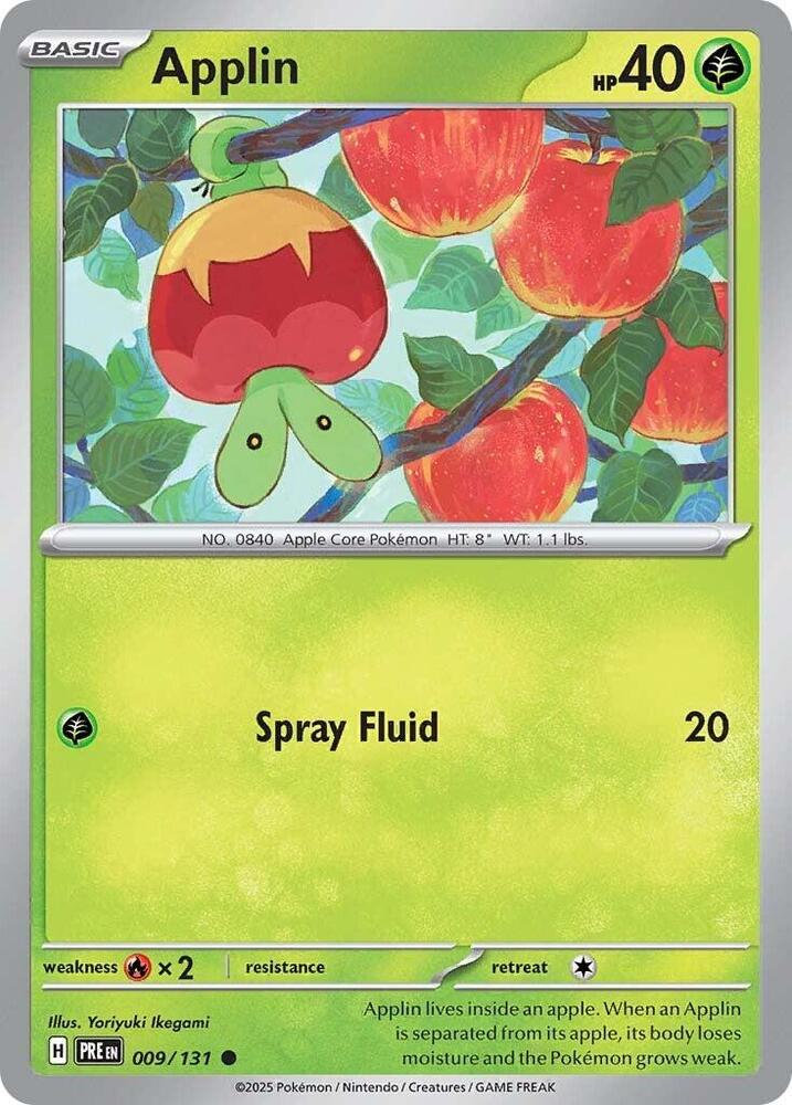 Applin (009/131) [Scarlet & Violet: Prismatic Evolutions] | Good Games Modbury