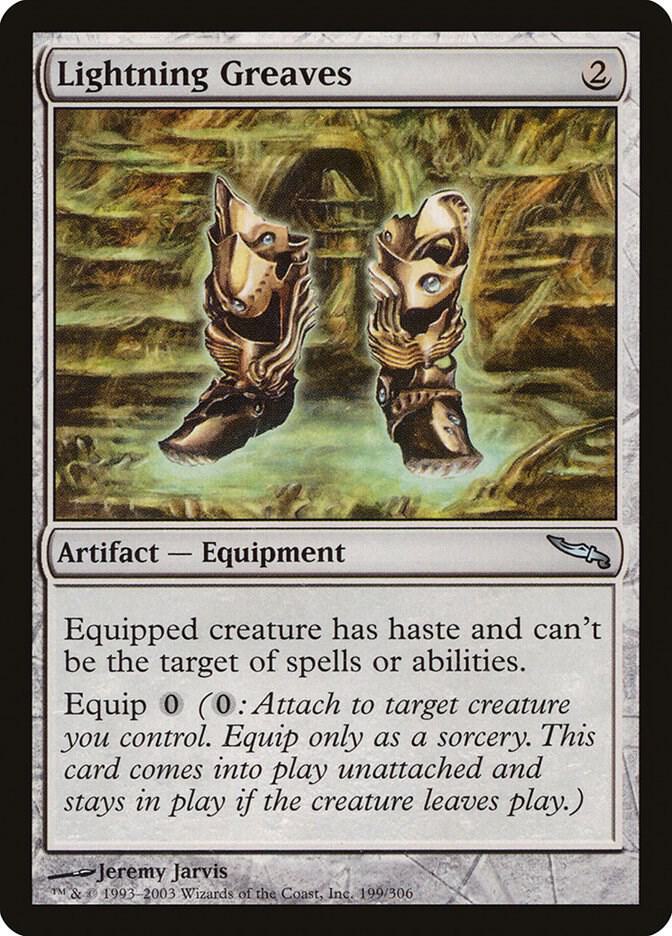 Lightning Greaves 199/306 (Mirrodin)  | Good Games Modbury
