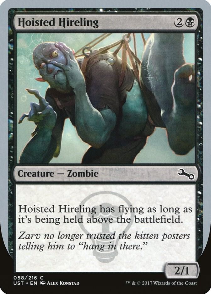 Hoisted Hireling 58/216 (Unstable)  | Good Games Modbury