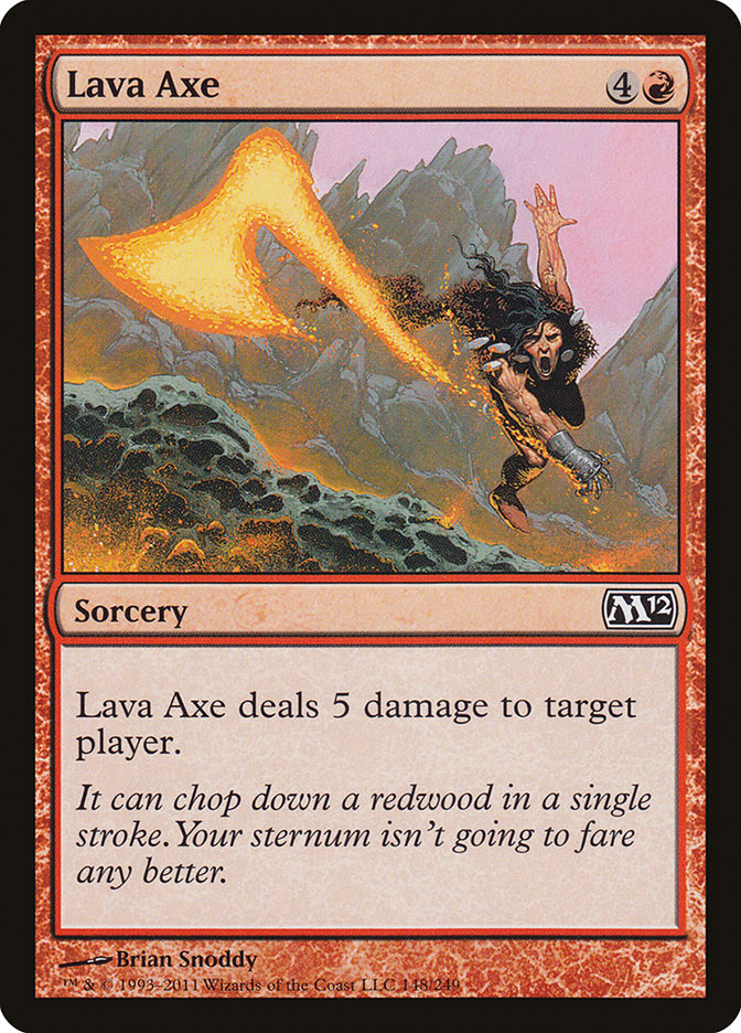 Lava Axe [Magic 2012] | Good Games Modbury
