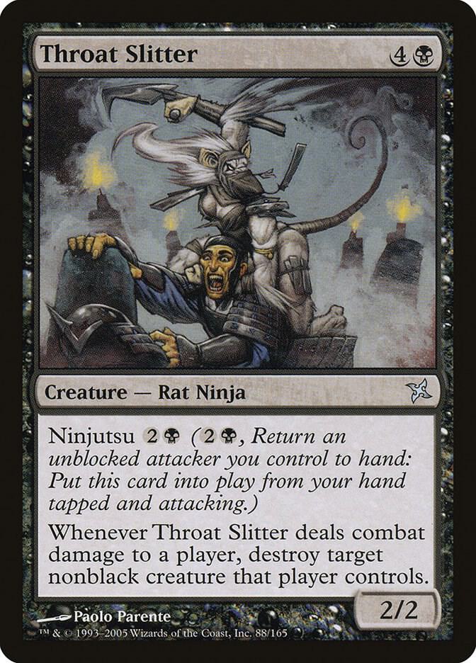 Throat Slitter 88 (Betrayers of Kamigawa)  - Foil | Good Games Modbury