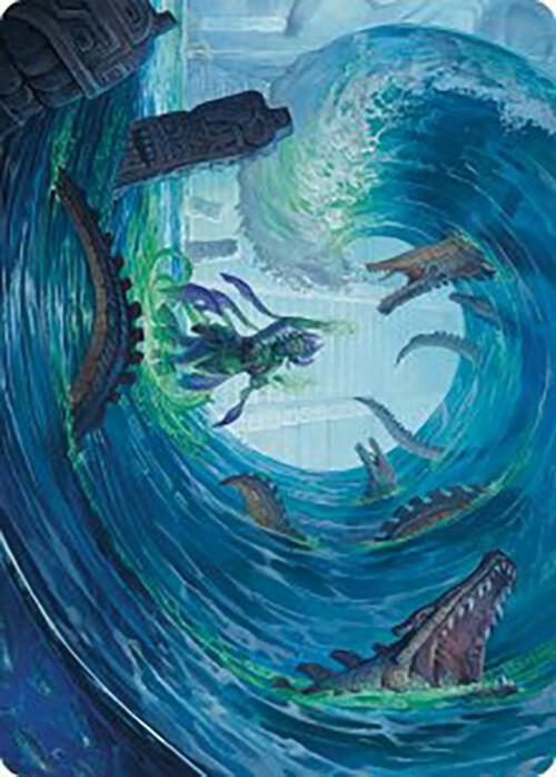 Wave Goodbye Art Card 76 (Art Series: The Lost Caverns of Ixalan)  | Good Games Modbury