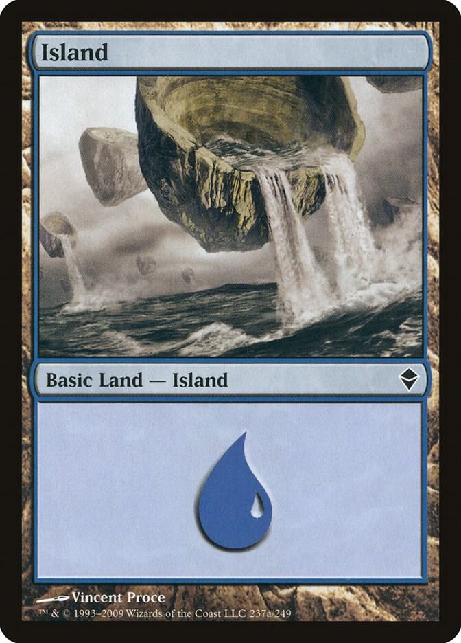 Island 237/249 (Zendikar)  | Good Games Modbury