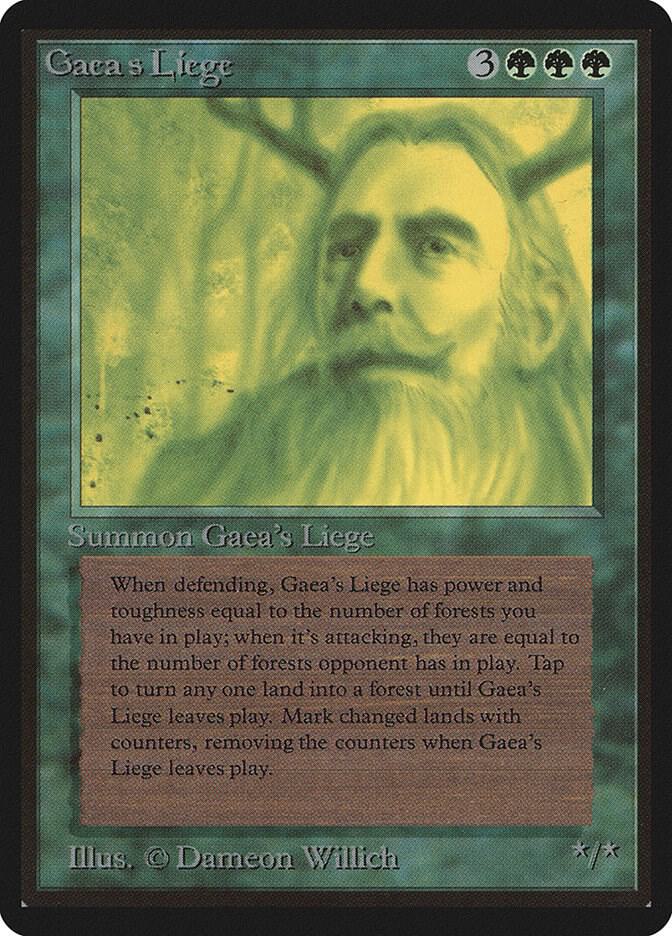 Gaea's Liege 197/302 (Beta Edition)  | Good Games Modbury