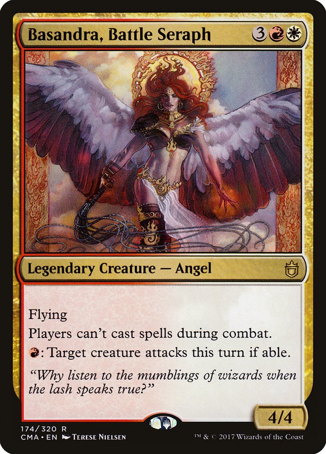 Basandra, Battle Seraph 174/320 (Commander Anthology)  | Good Games Modbury