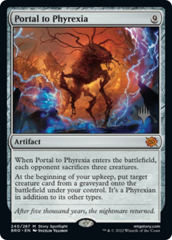 Portal to Phyrexia 240 (Promo Pack: The Brothers' War)  | Good Games Modbury