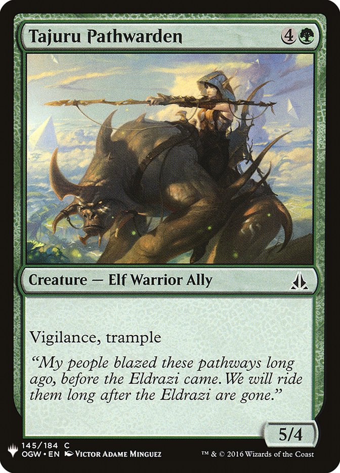 Tajuru Pathwarden [Mystery Booster] | Good Games Modbury