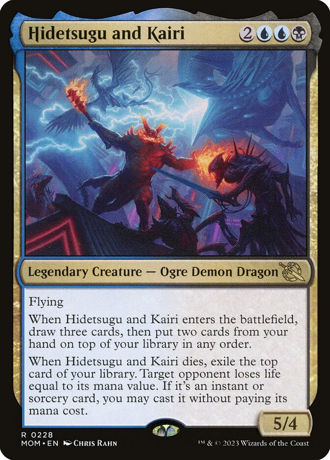 Hidetsugu and Kairi 228/291 (March of the Machine)  - Foil | Good Games Modbury
