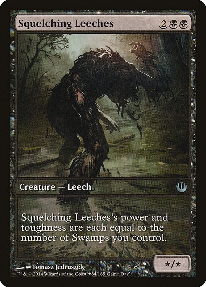Squelching Leeches 84/10 (Game Day & Store Championship Promos)  - Full Art | Good Games Modbury