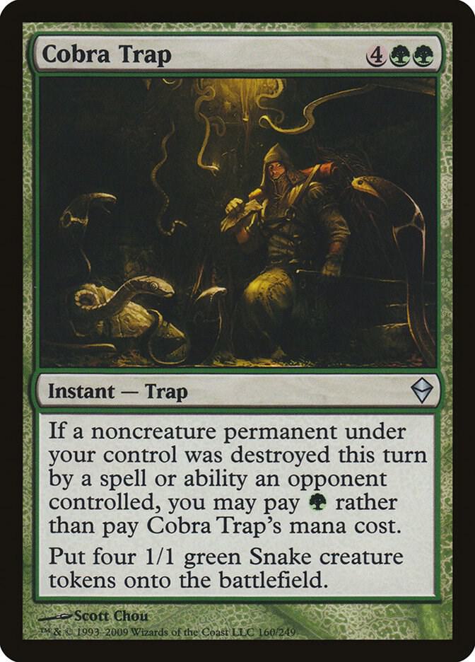 Cobra Trap 160/249 (Zendikar)  | Good Games Modbury