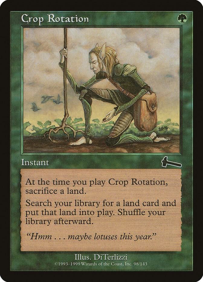 Crop Rotation 98 (Urza's Legacy)  | Good Games Modbury