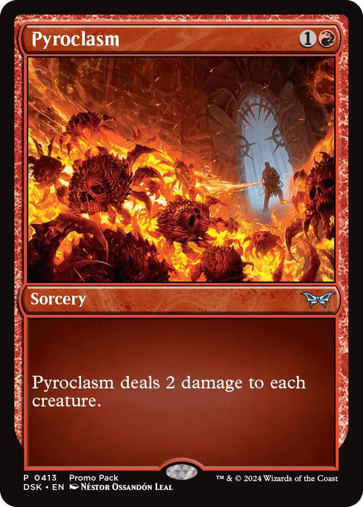 Pyroclasm 413/286 (Promo Pack: Duskmourn: House of Horror)  | Good Games Modbury