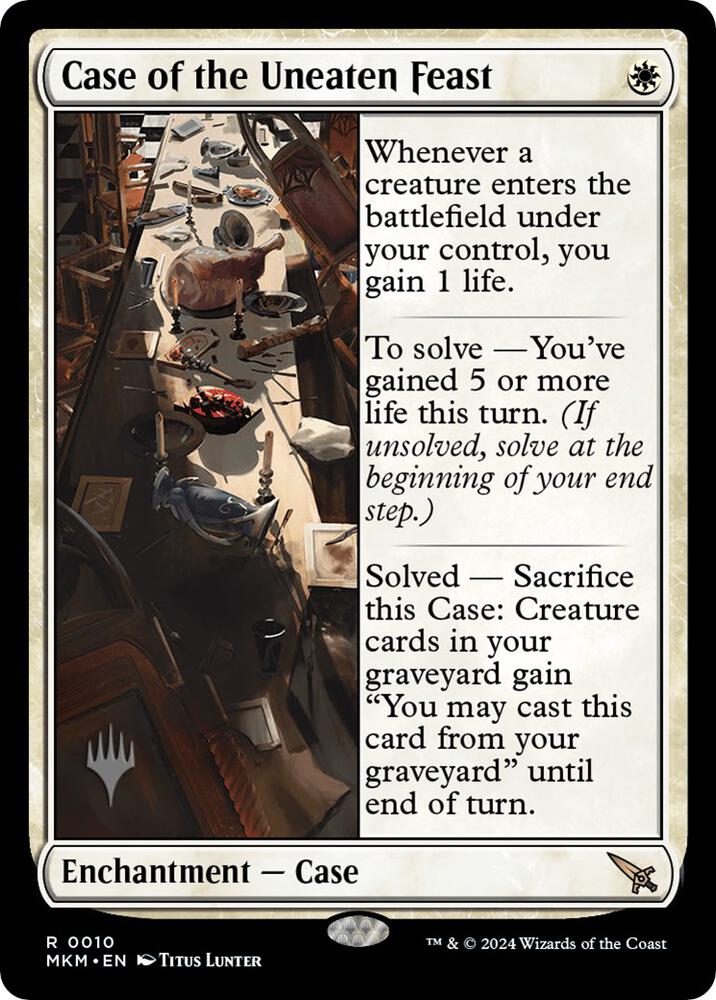 Case of the Uneaten Feast 10 (Promo Pack: Murders at Karlov Manor)  - Foil | Good Games Modbury