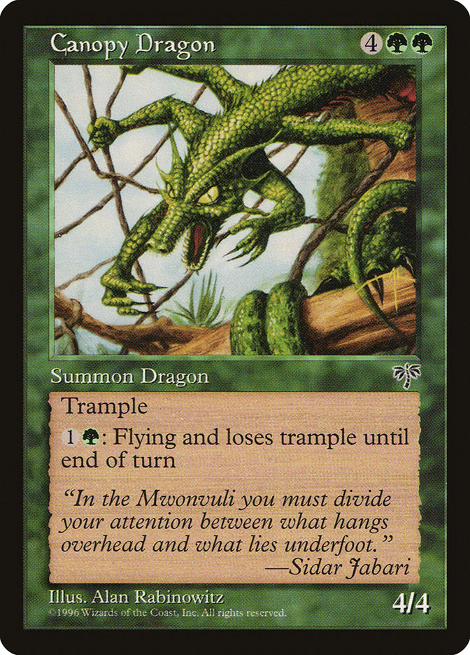 Canopy Dragon 209/350 (Mirage)  | Good Games Modbury