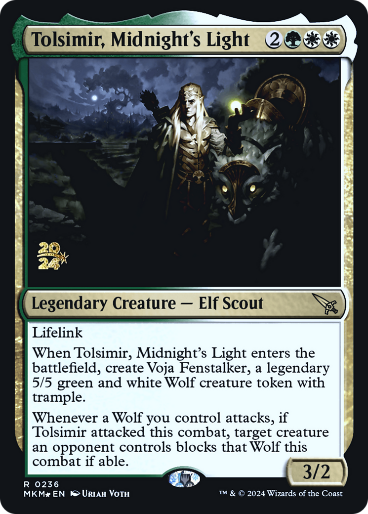 Tolsimir, Midnight's Light [Murders at Karlov Manor Prerelease Promos] | Good Games Modbury